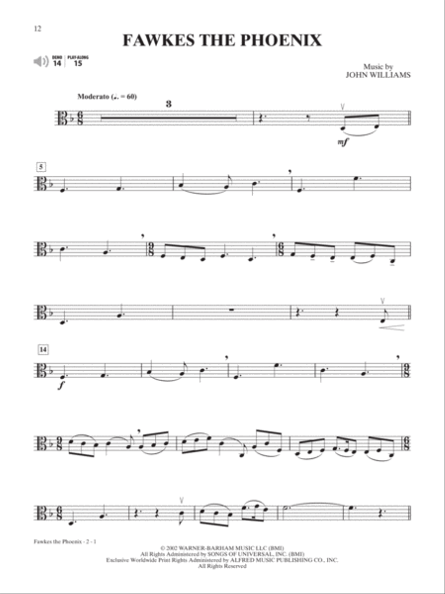 Harry Potter Instrumental Solos for Strings String Orchestra scores gallery preview page 7