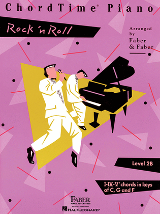 Book cover for ChordTime Piano Rock 'n' Roll