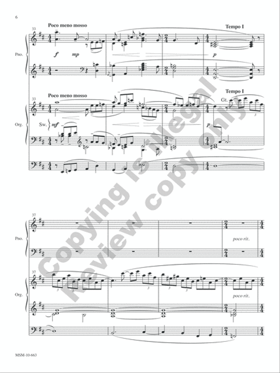 Aria Harp scores gallery preview page 4