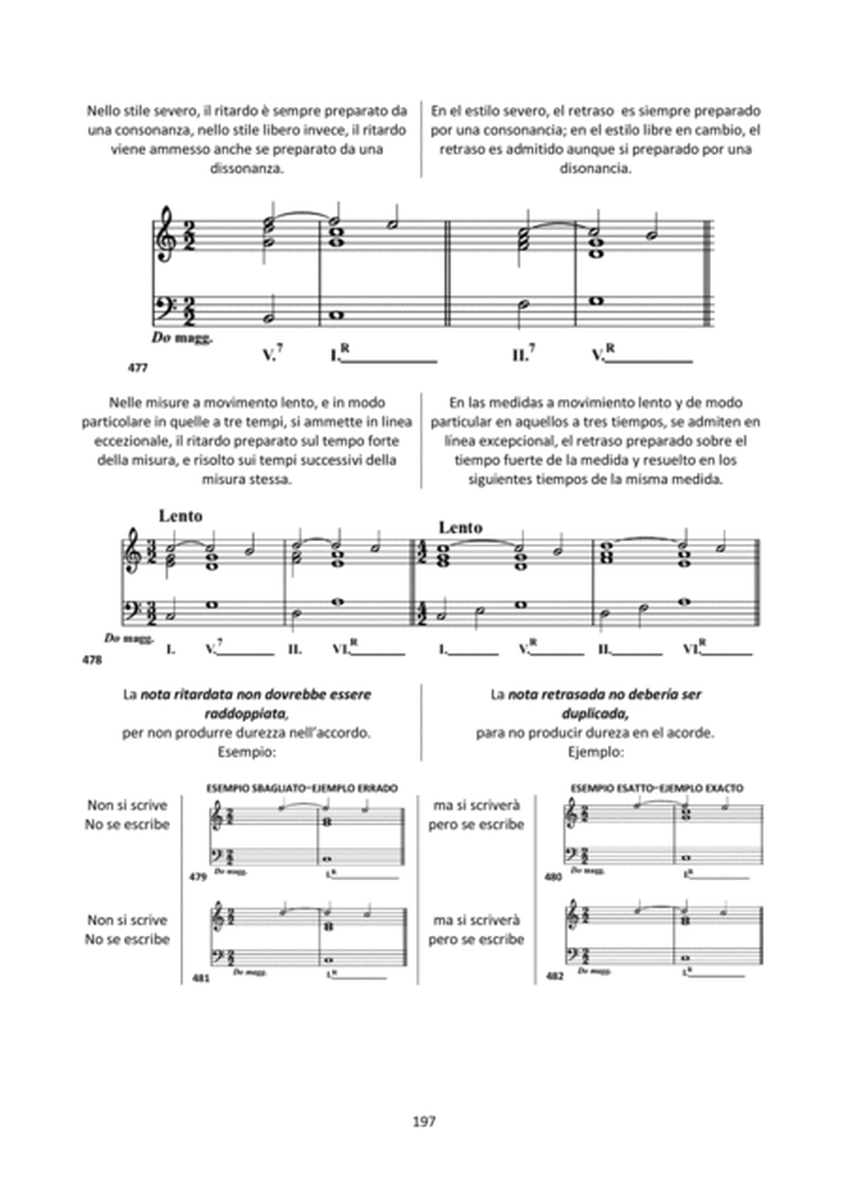 Harmony and Composition (Italian / Spanish) - Chapters 18 to 20 of 25