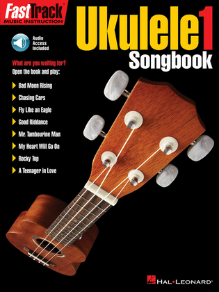 Book cover for FastTrack Ukulele Songbook - Level 1