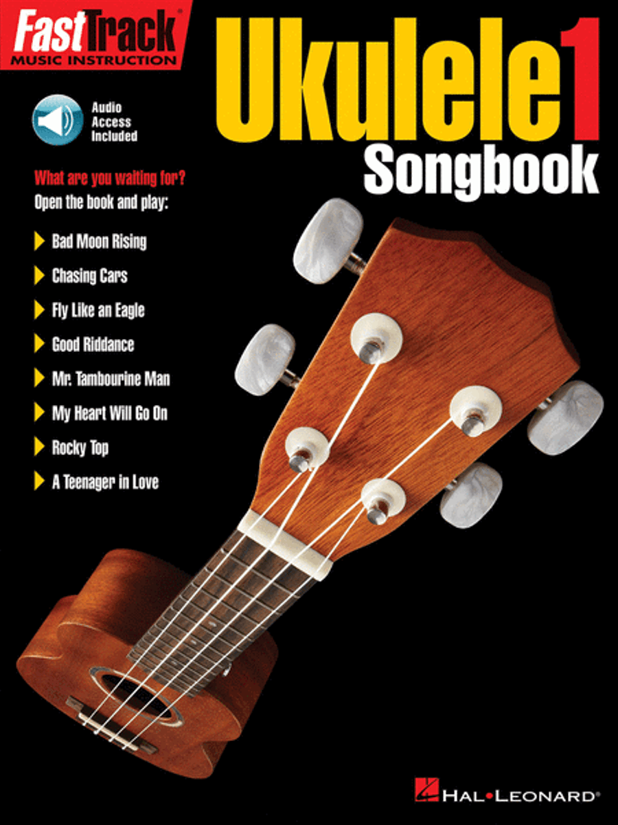 Book cover for FastTrack Ukulele Songbook - Level 1