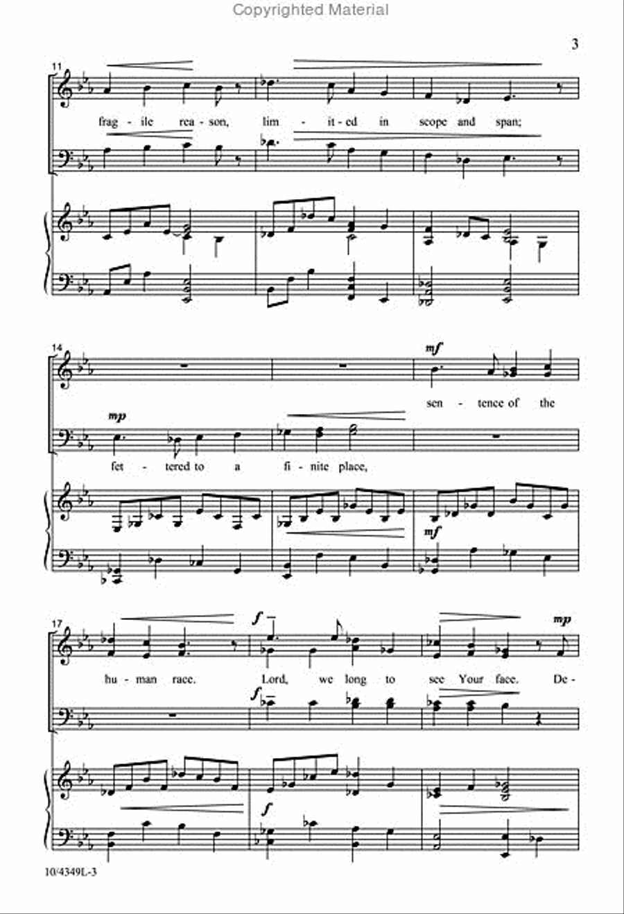 The Mystery of Years 4-Part scores gallery preview page 3