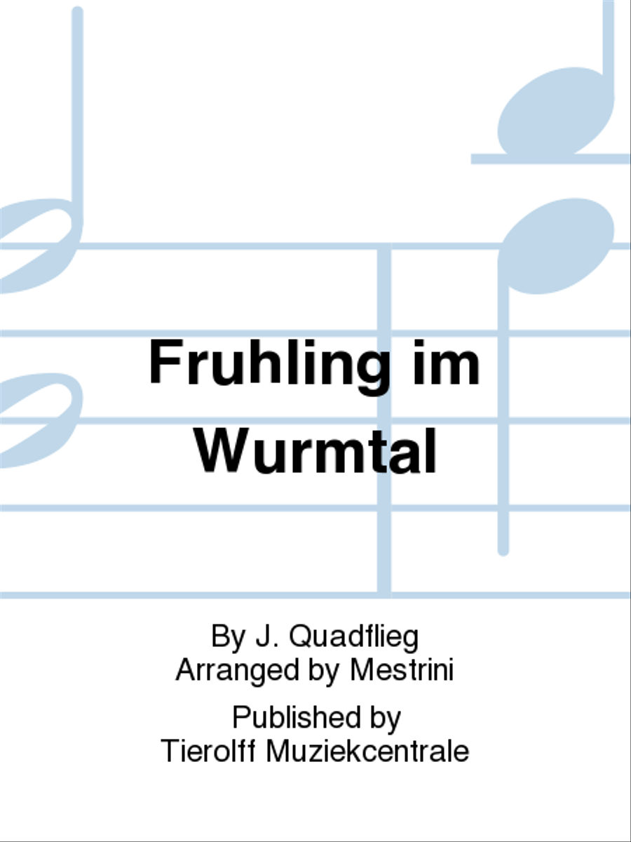 Frühling Im Wurmtal / Printemps Dans La Vallée Du Wurm Concert Band scores gallery preview page 1