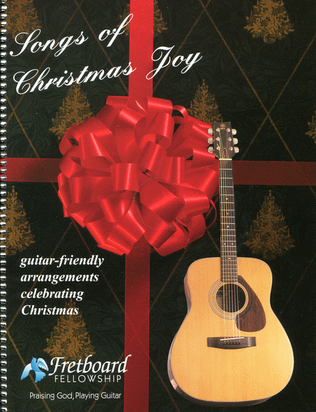 Book cover for Songs of Christmas Joy with CD for Guitar