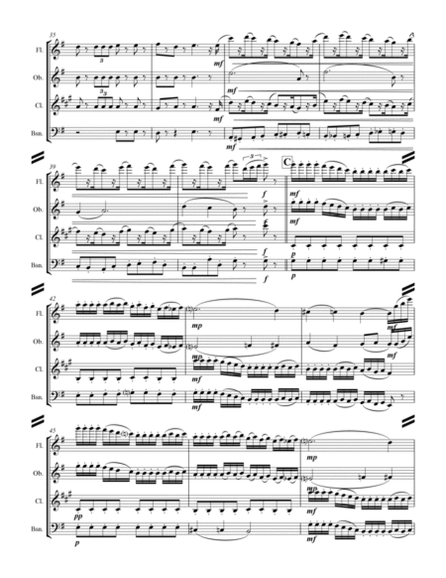 The Nutcracker Suite - 2. Marche (for Woodwind Quartet) image number null