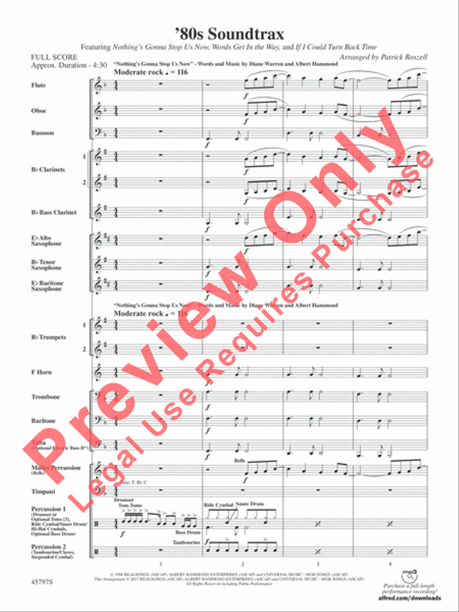 '80s Soundtrax Choir scores gallery preview page 4