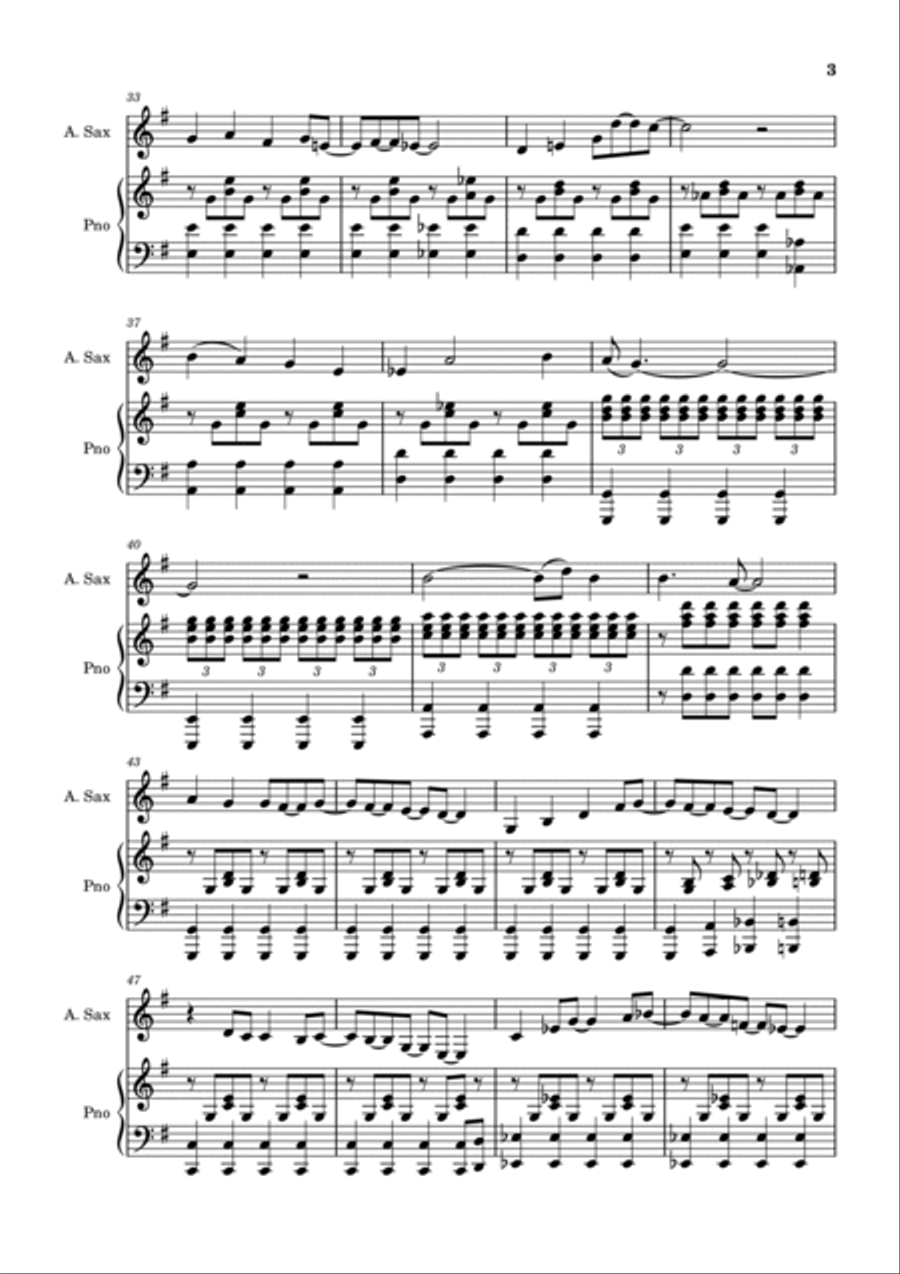 All I Want For Christmas Is You Alto Saxophone scores gallery preview page 4