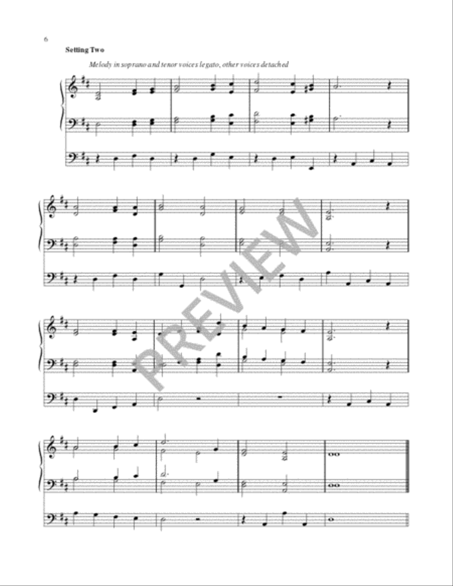 Hymn Harmonizations for Organ - Volume 3 Organ scores gallery preview page 9