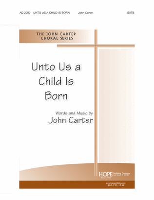 Book cover for Unto Us a Child Is Born