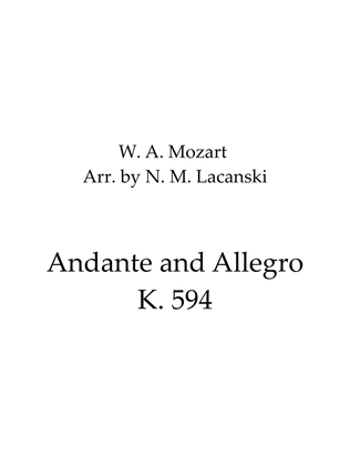 Andante and Allegro K. 594