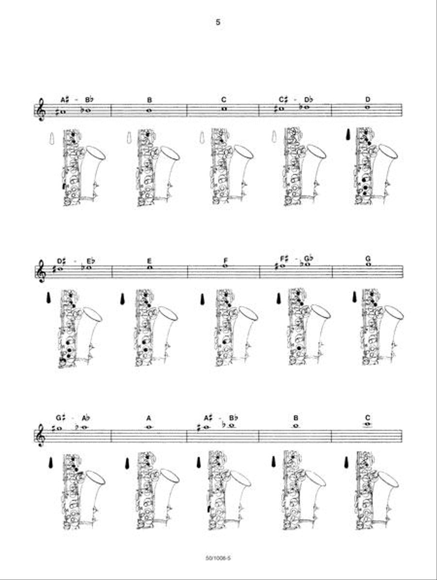 Now Go Home And Practice Book 1 Alto Sax Alto Saxophone scores gallery preview page 5