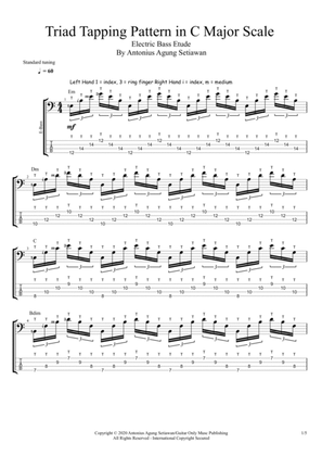 The Tapping Triad (Electric Bass Etude)