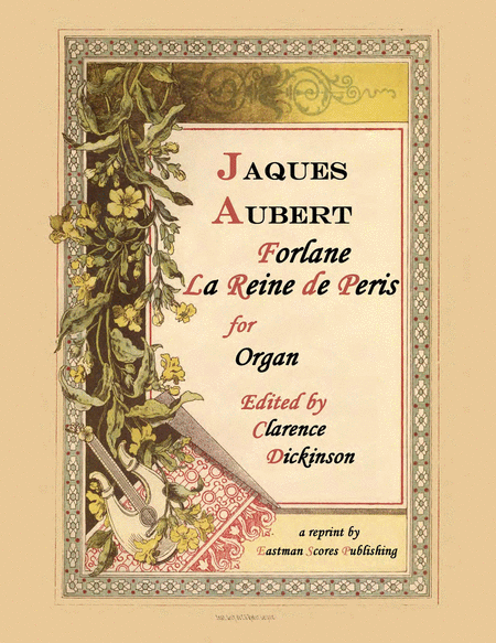 Forlane : from La Reine de Peris (Organ)