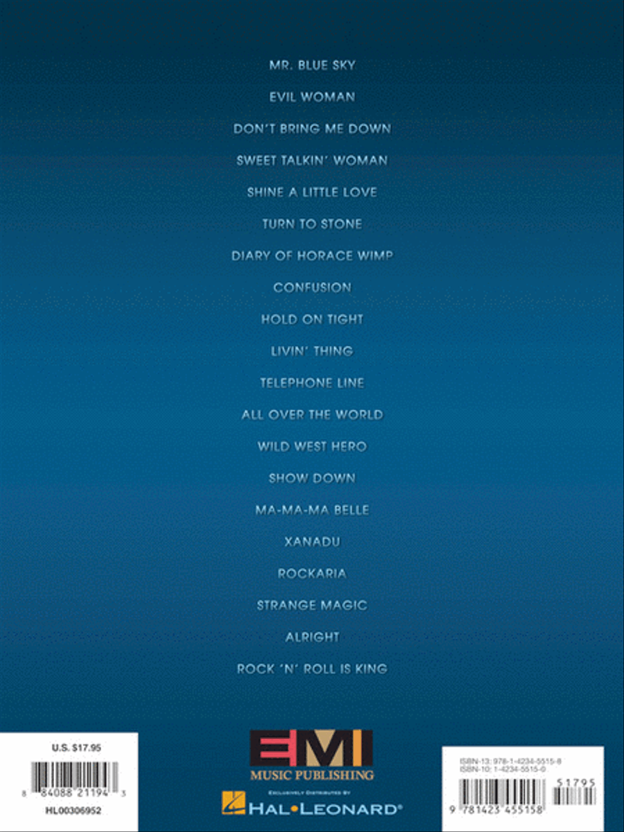 The Very Best of Electric Light Orchestra – All Over the World Piano, Vocal, Guitar scores gallery preview page 8