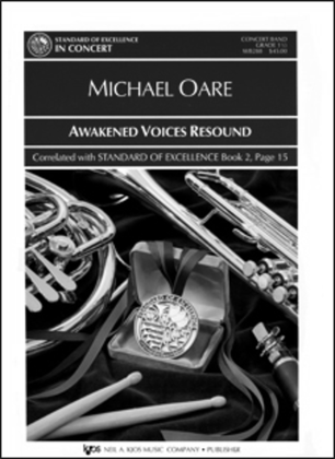 Book cover for Awakened Voices Resound-Score