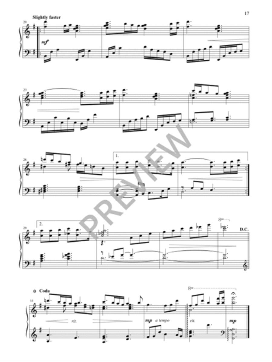 Seasons of Grace - Volume 4 Piano Solo scores gallery preview page 19