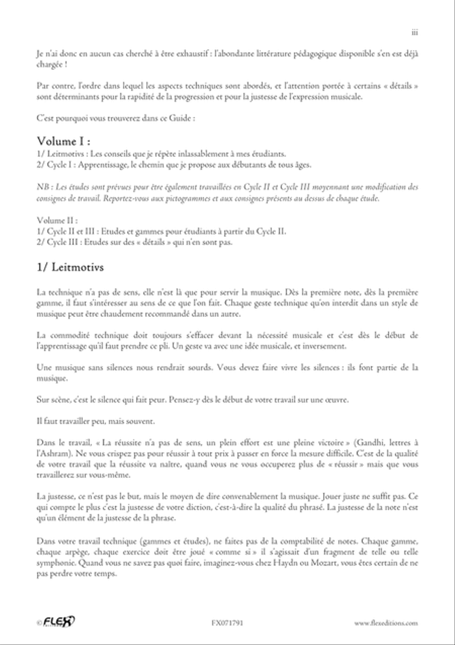 Musical and Technical Guide for the Double Bass - A Method to Learn Quickly - Volume I Double Bass scores gallery preview page 5