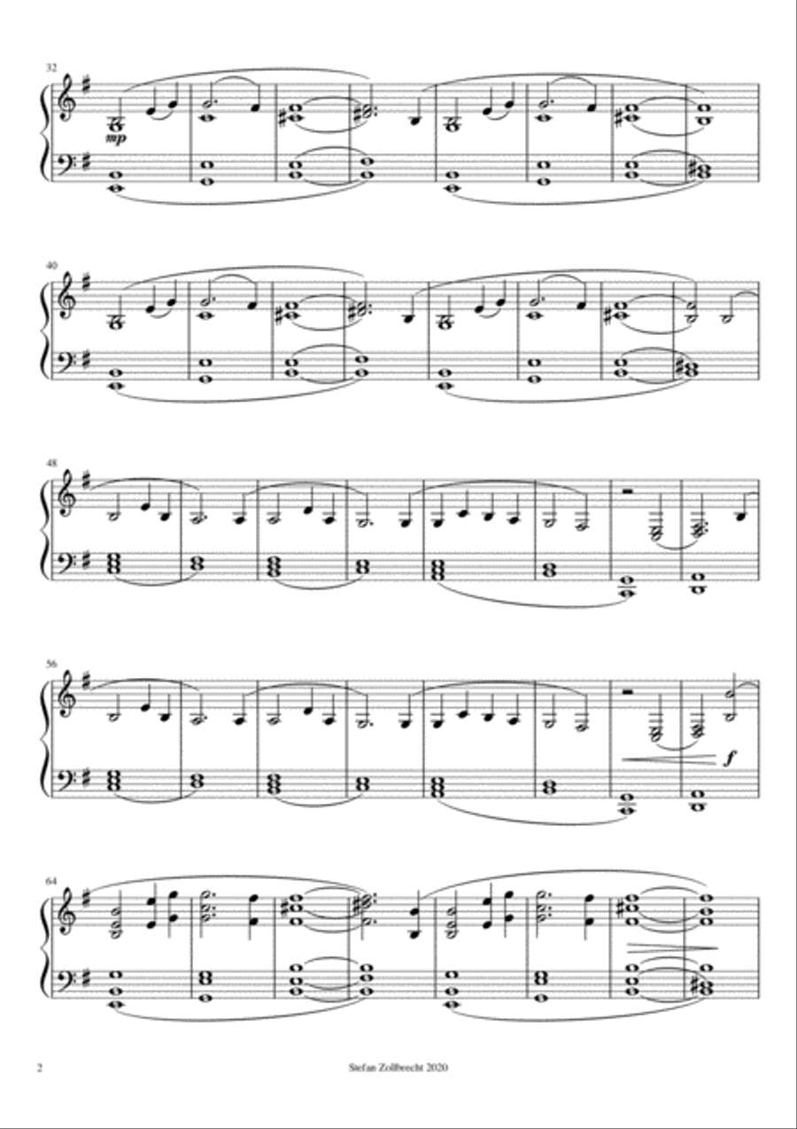 Forgive me Piano Solo scores gallery preview page 2