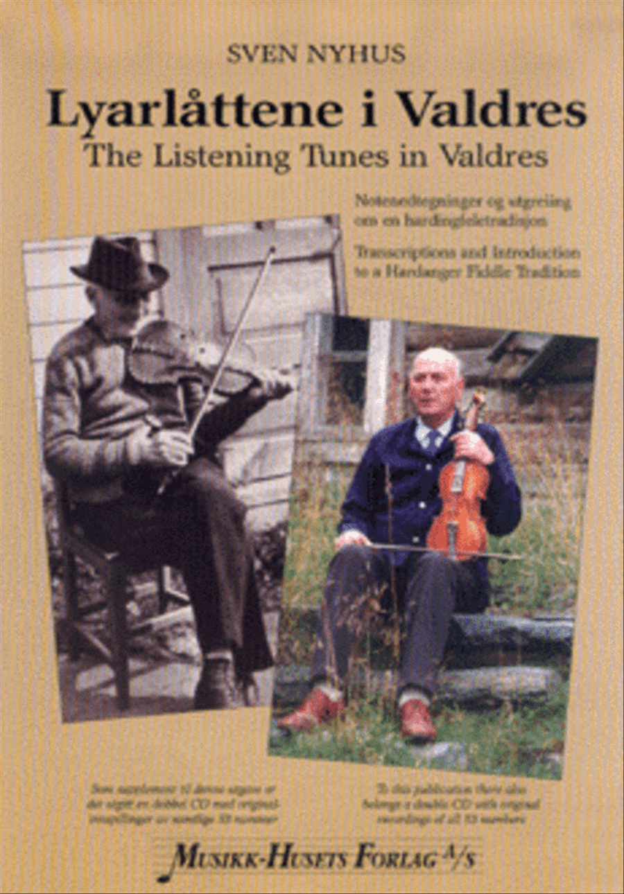 Lyarlattene i Valdres, for Hardingfele Violin scores gallery preview page 1