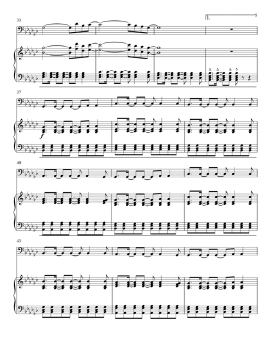 A Sky Full Of Stars Small Ensemble scores gallery preview page 5