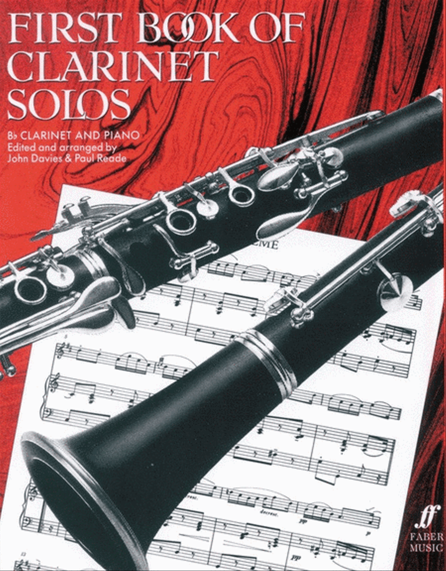 First Book Of Clarinet Solos Clarinet Solo scores gallery preview page 1