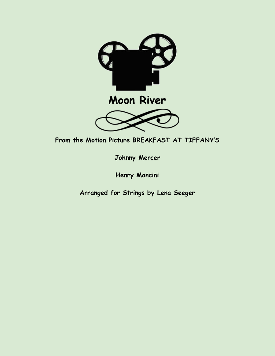 Moon River String Trio scores gallery preview page 1
