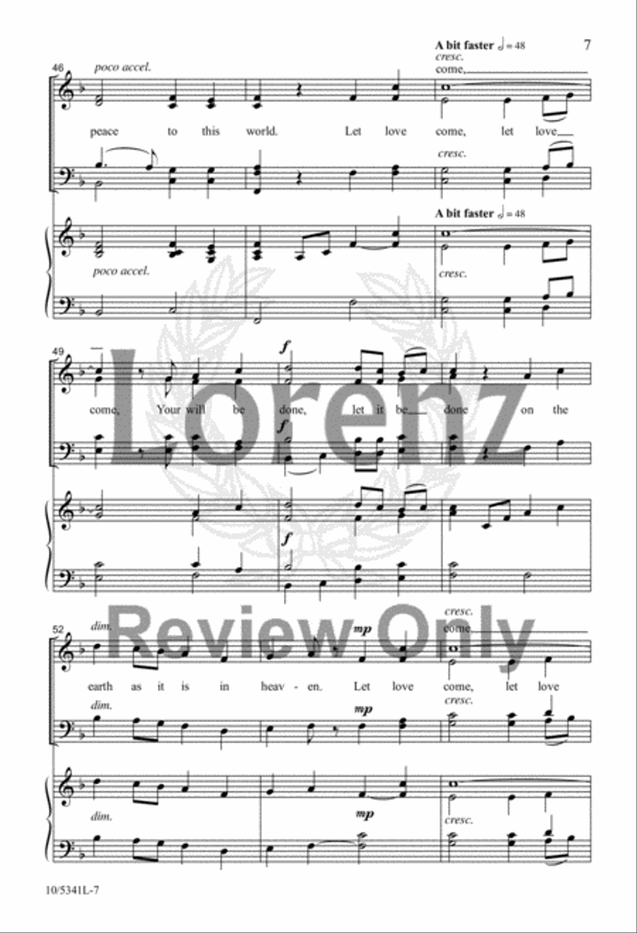 Little Drop of Heaven 4-Part scores gallery preview page 6
