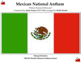 Book cover for Mexican National Anthem for String Orchestra