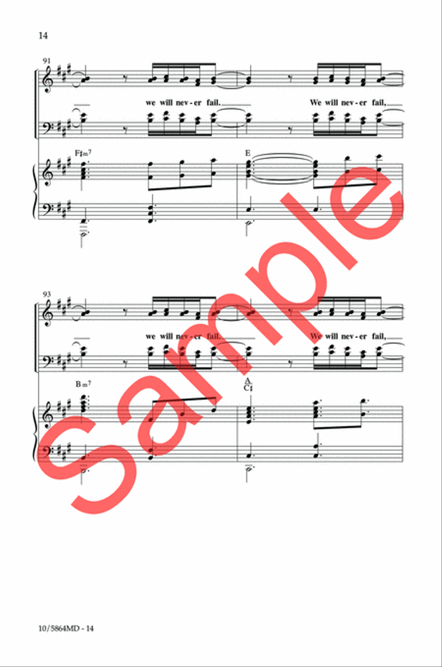 Build Your Church 4-Part scores gallery preview page 14