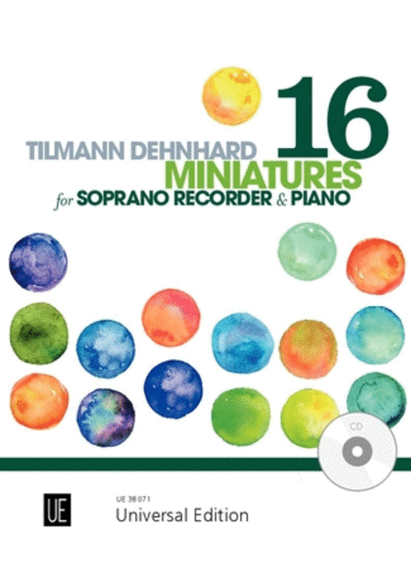 16 Miniatures for Soprano Recorder & Piano