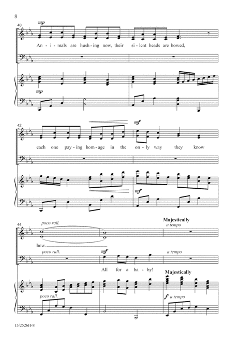 All for a Baby 4-Part scores gallery preview page 9