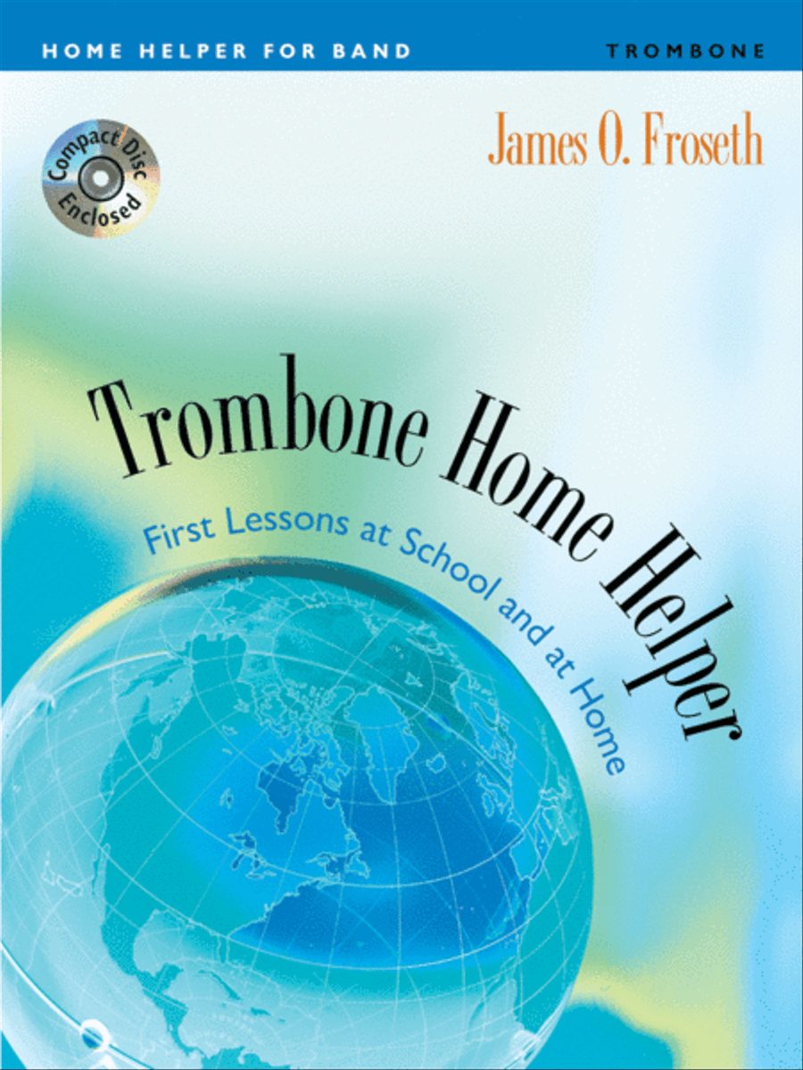 Trombone Home Helper - Book with MP3s Concert Band Methods scores gallery preview page 1