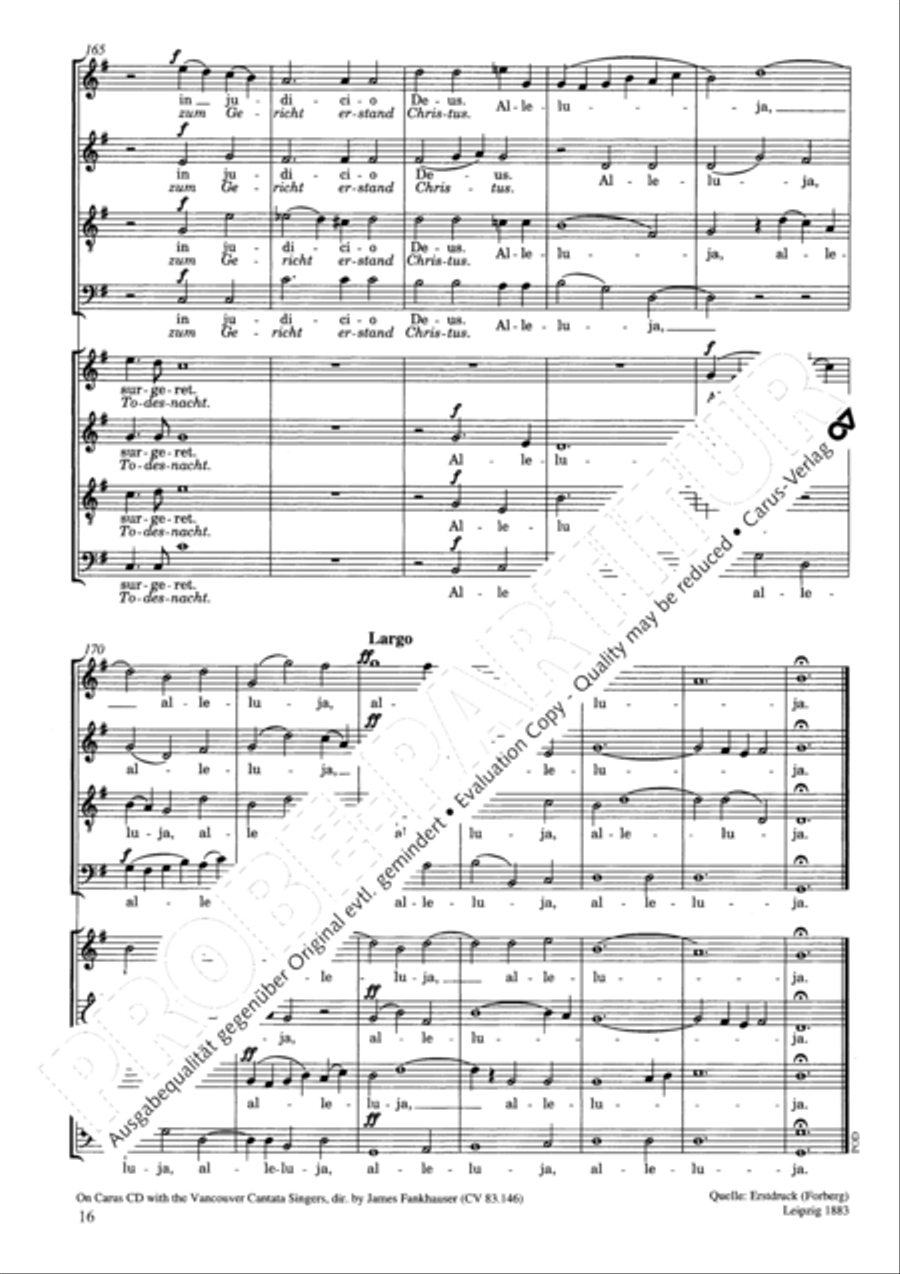 Osterhymne 4-Part scores gallery preview page 17