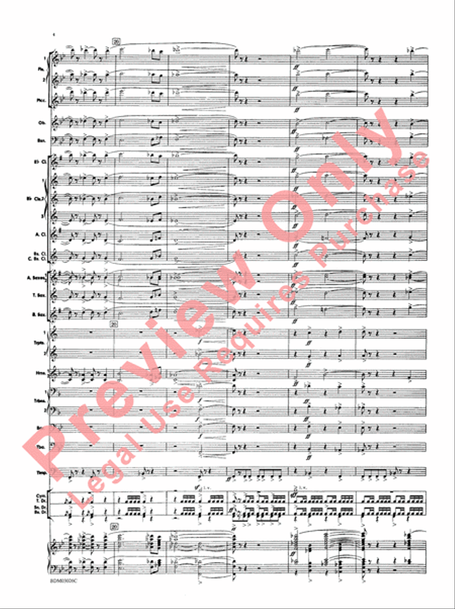 Festivo - Cs Concert Band scores gallery preview page 7