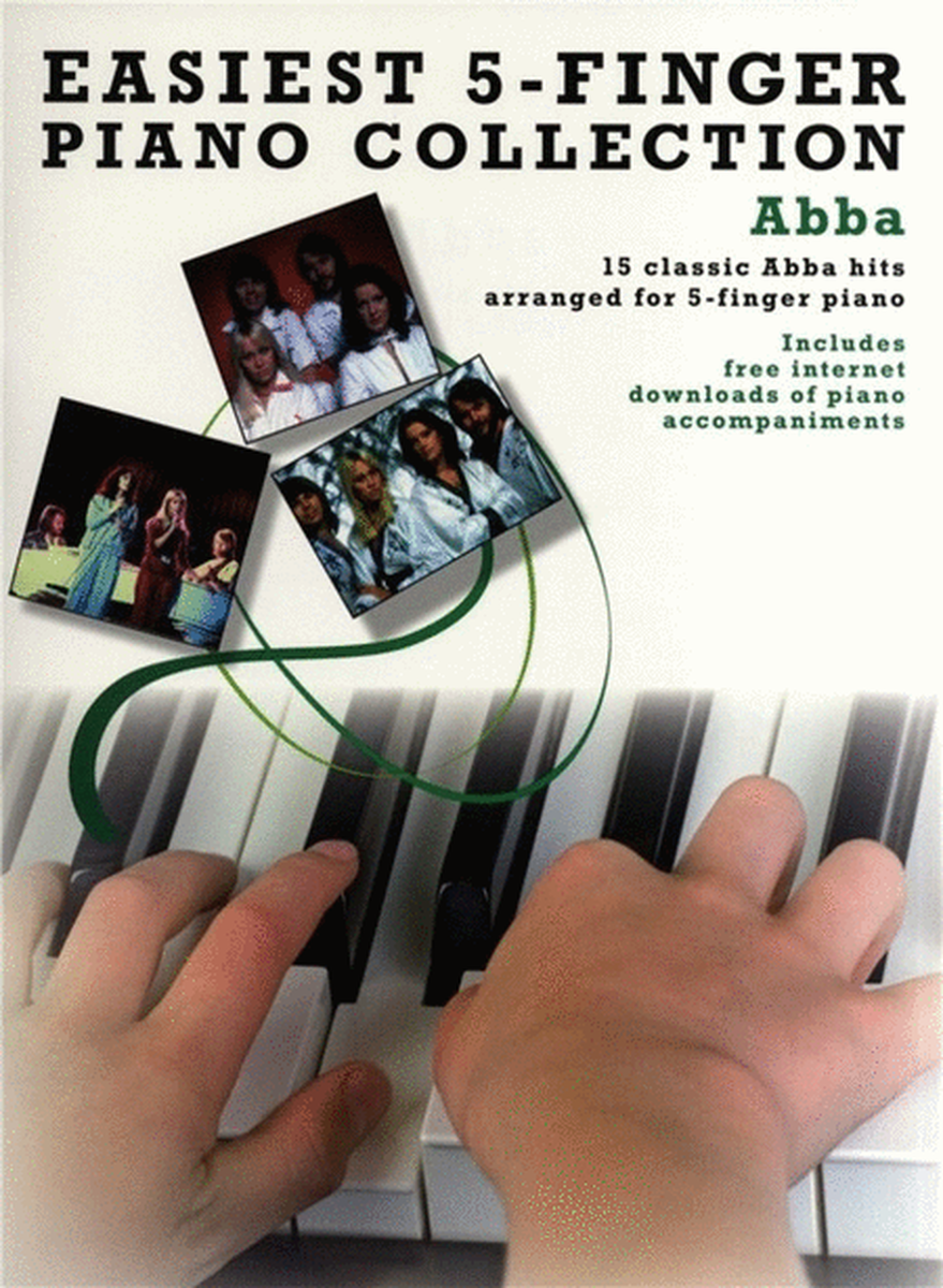 Easiest 5 Finger Piano Coll Abba