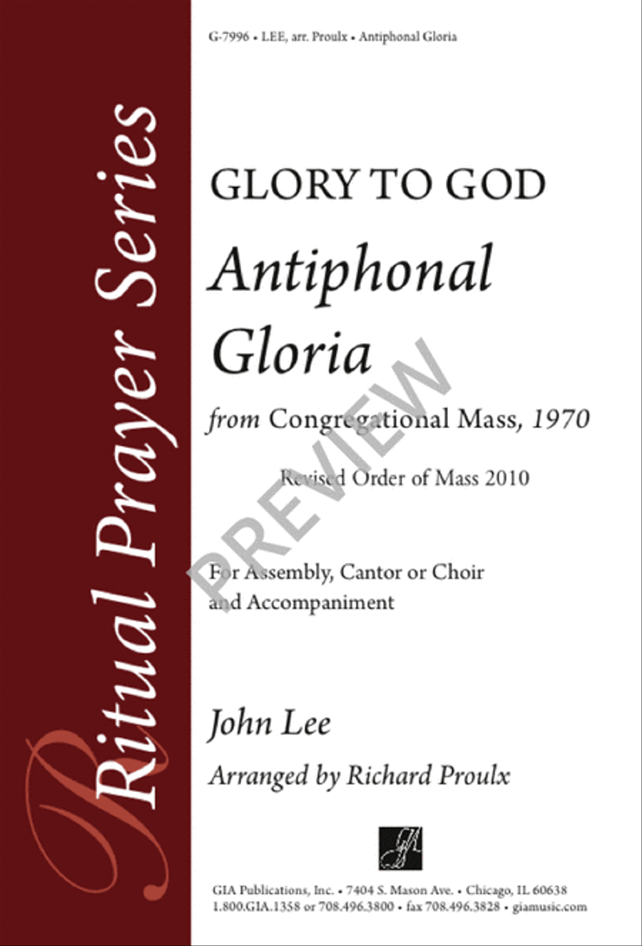 Antiphonal Gloria from 