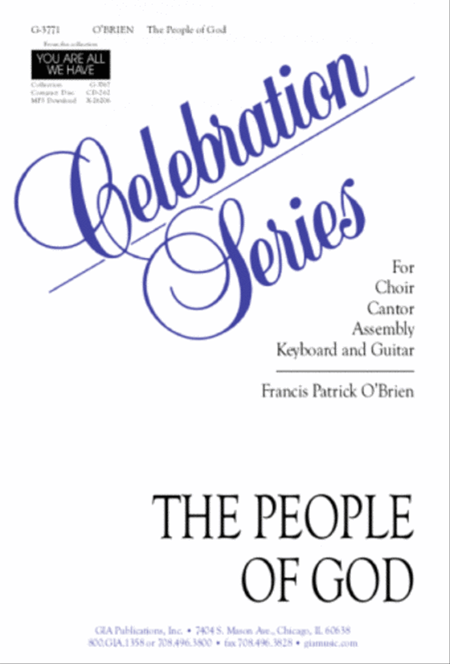 The People of God The People of God 4-Part scores gallery preview page 1