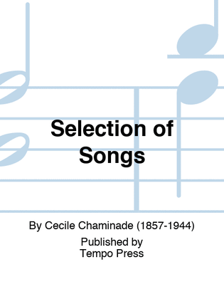Book cover for Selection of Songs