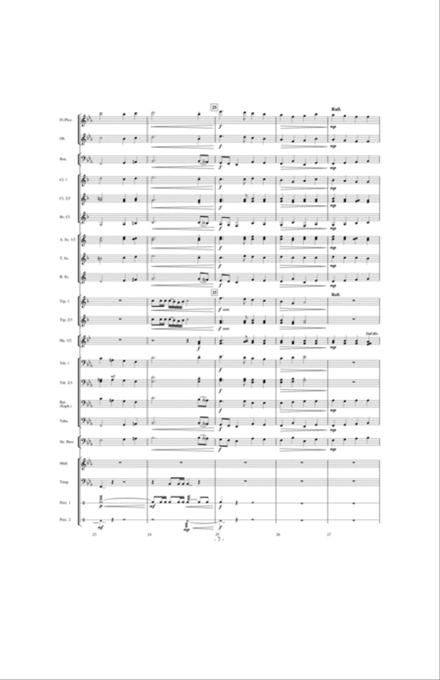 Crown Him With Many Crowns Concert Band scores gallery preview page 6