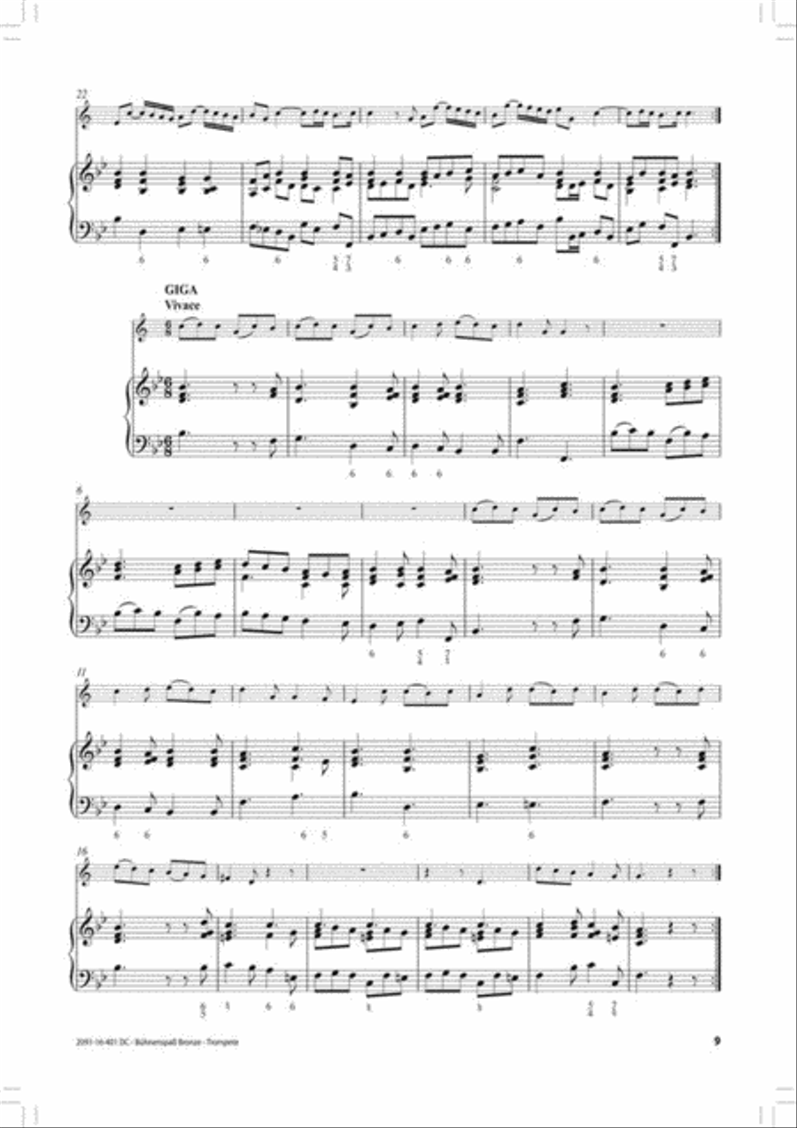 Da Capo Bühnenspaß Bronze - Klavierbegl Trompete Piano Accompaniment scores gallery preview page 2