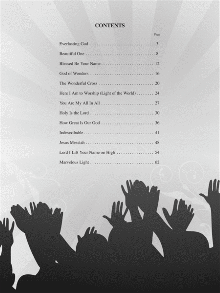 Top Praise & Worship Instrumental Solos for Strings String Orchestra scores gallery preview page 2