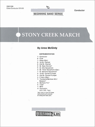 Stony Creek March - Score