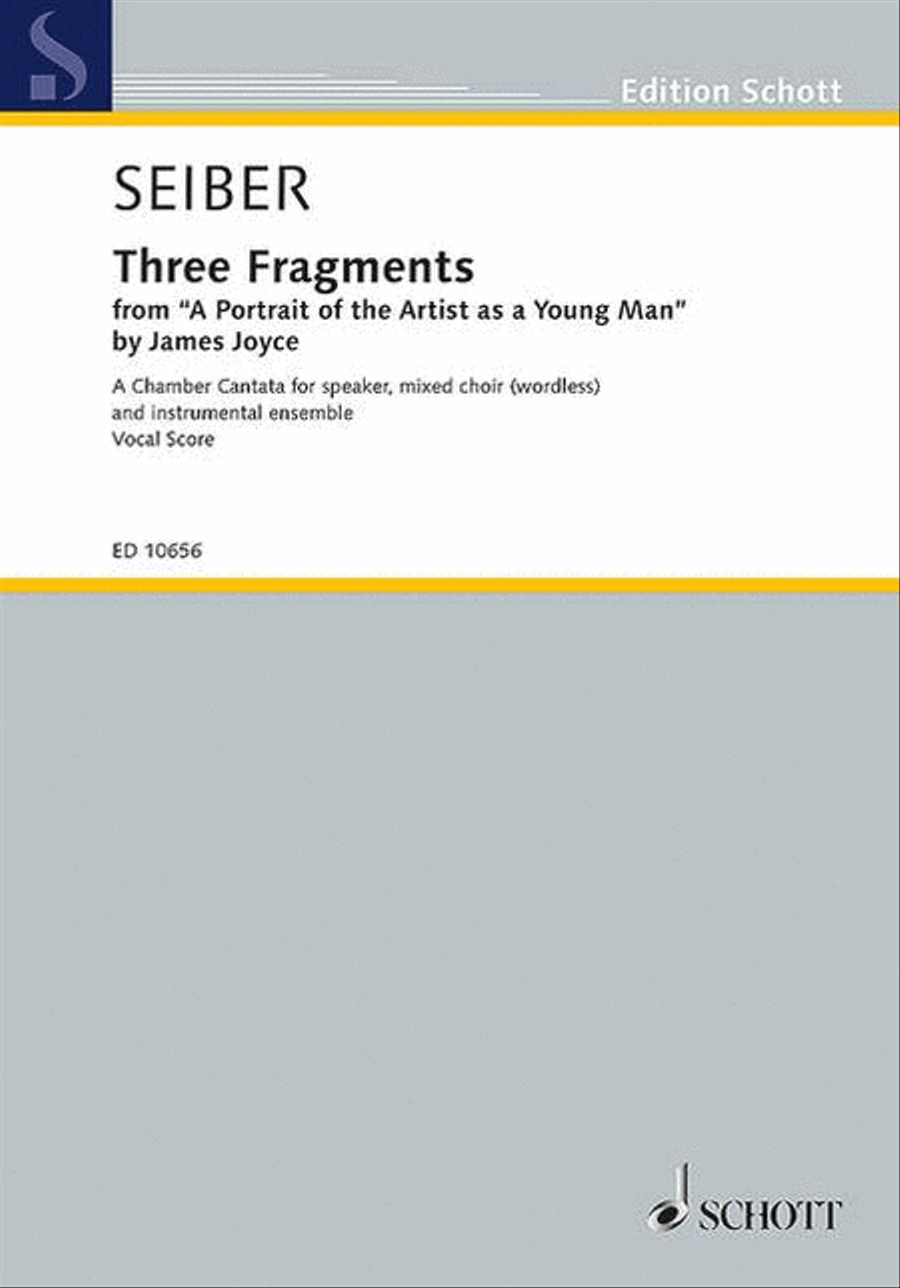 Three Fragments Three Fragments Mixed Choir scores gallery preview page 1