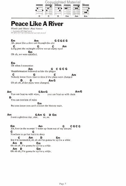 Paul Simon - The 6 Chord Songbook