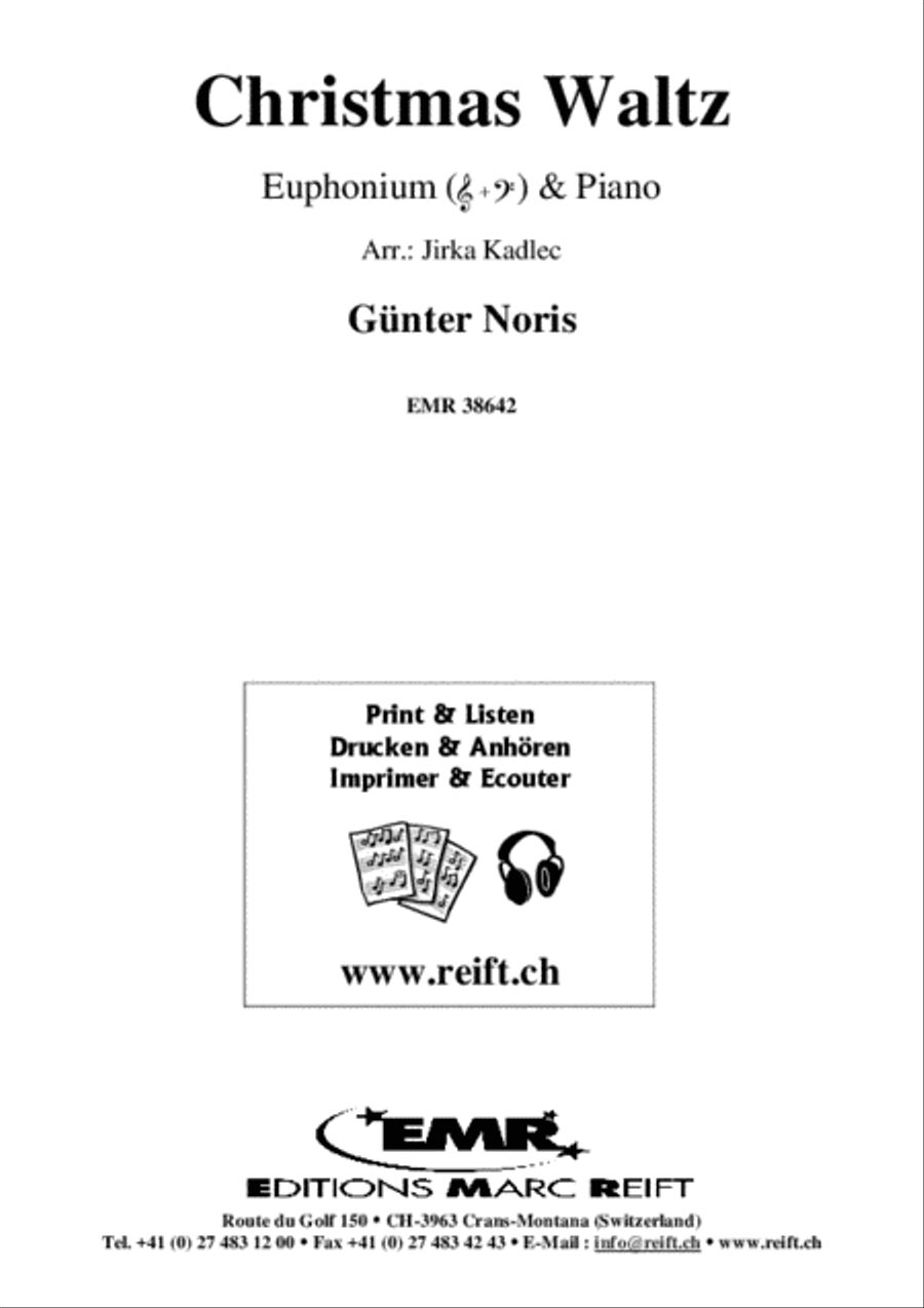 Christmas Waltz Euphonium scores gallery preview page 2