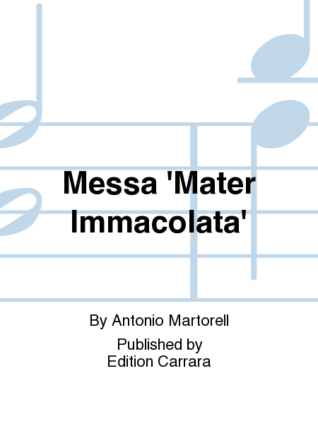Messa 'Mater Immacolata'