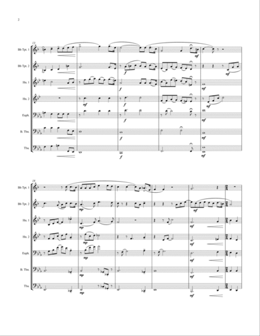 Nessun Dorma Nessun Dorma Chamber Music scores gallery preview page 3