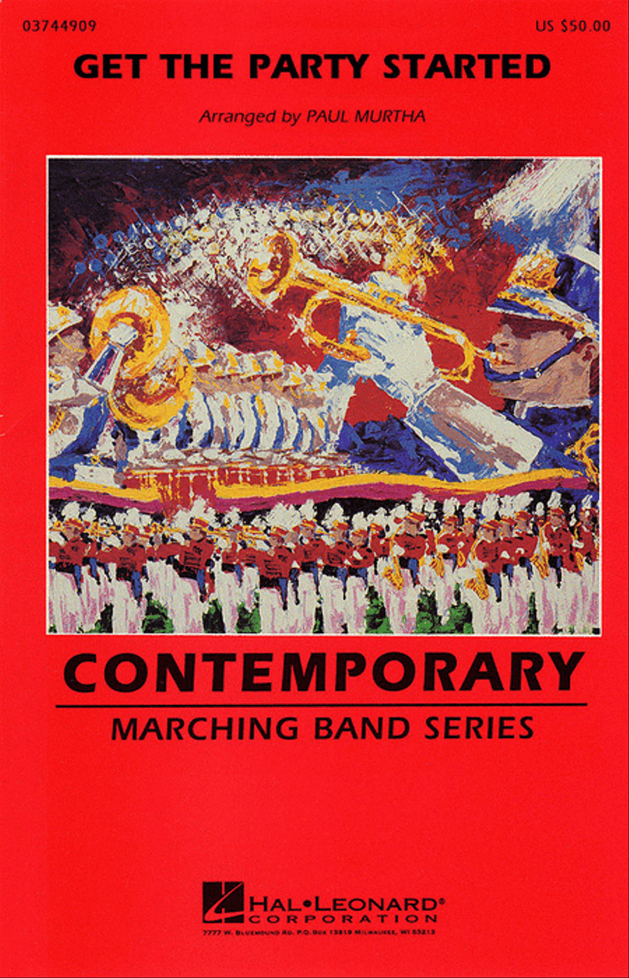 Get The Party Started Get The Party Started Marching Band scores gallery preview page 1