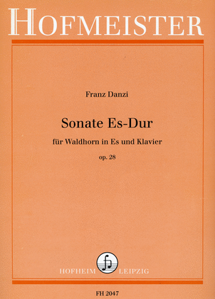 Sonate Es-Dur, op. 28
